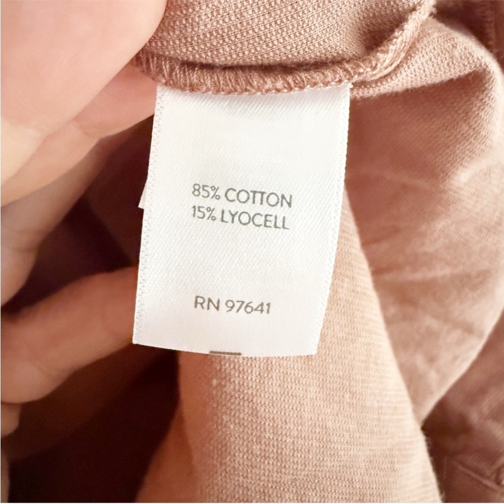 J Jill NWOT Women Corduroy Button Down Top Size 1X Classic Pink Timeless Capsule - Picture 6 of 7